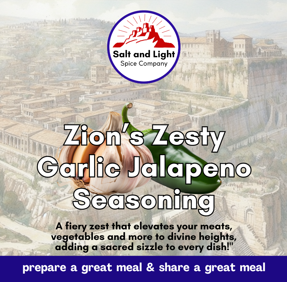 Zion's Zesty Garlic Jalapeno Seasoning