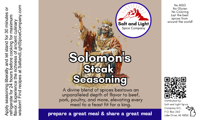 Solomon's Steak Seasoning