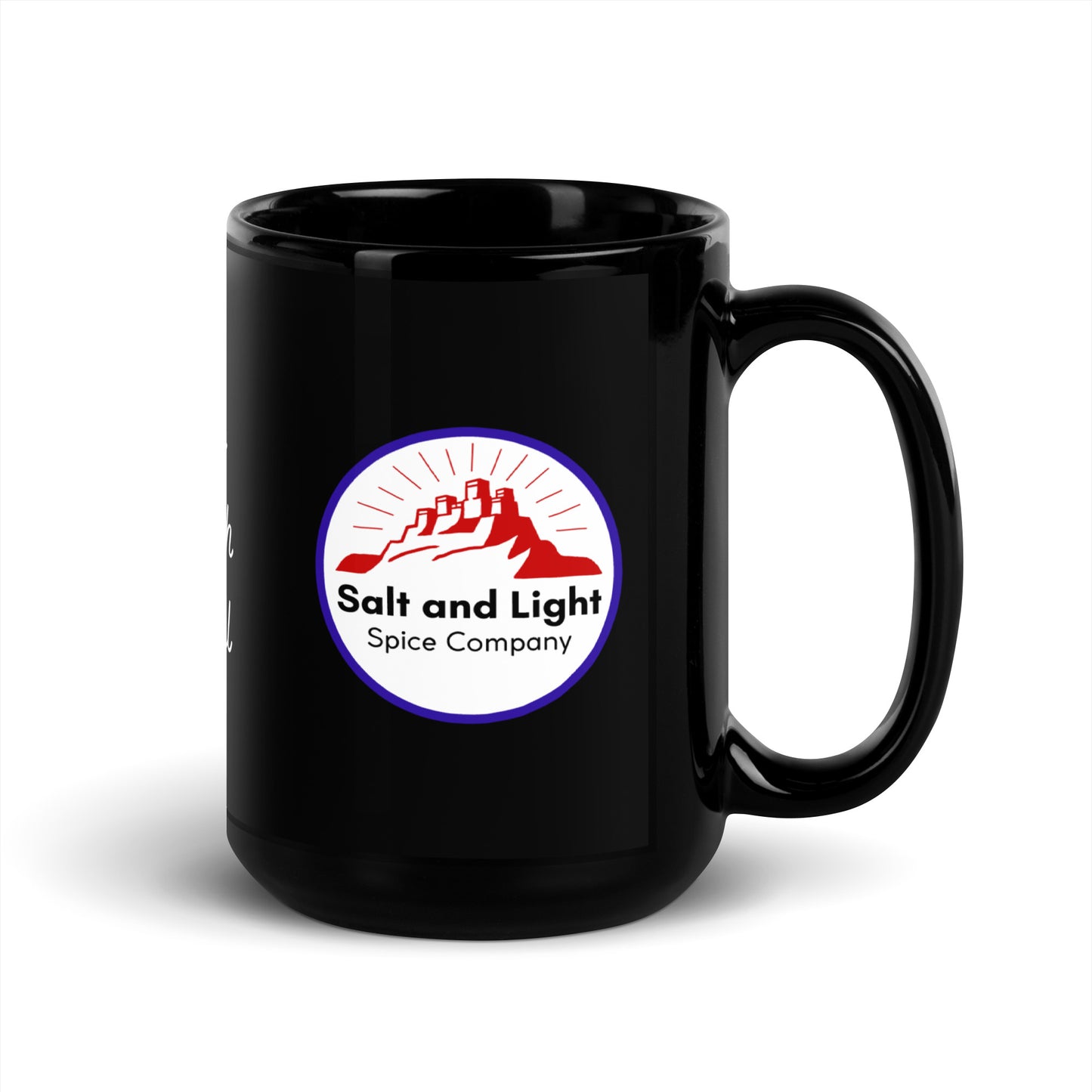 Black Glossy Mug