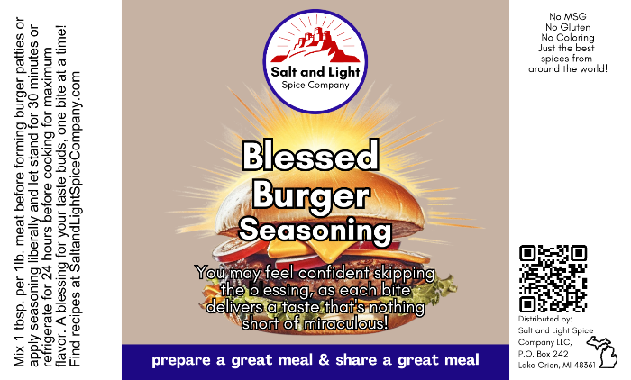 Blessed Burger Blend